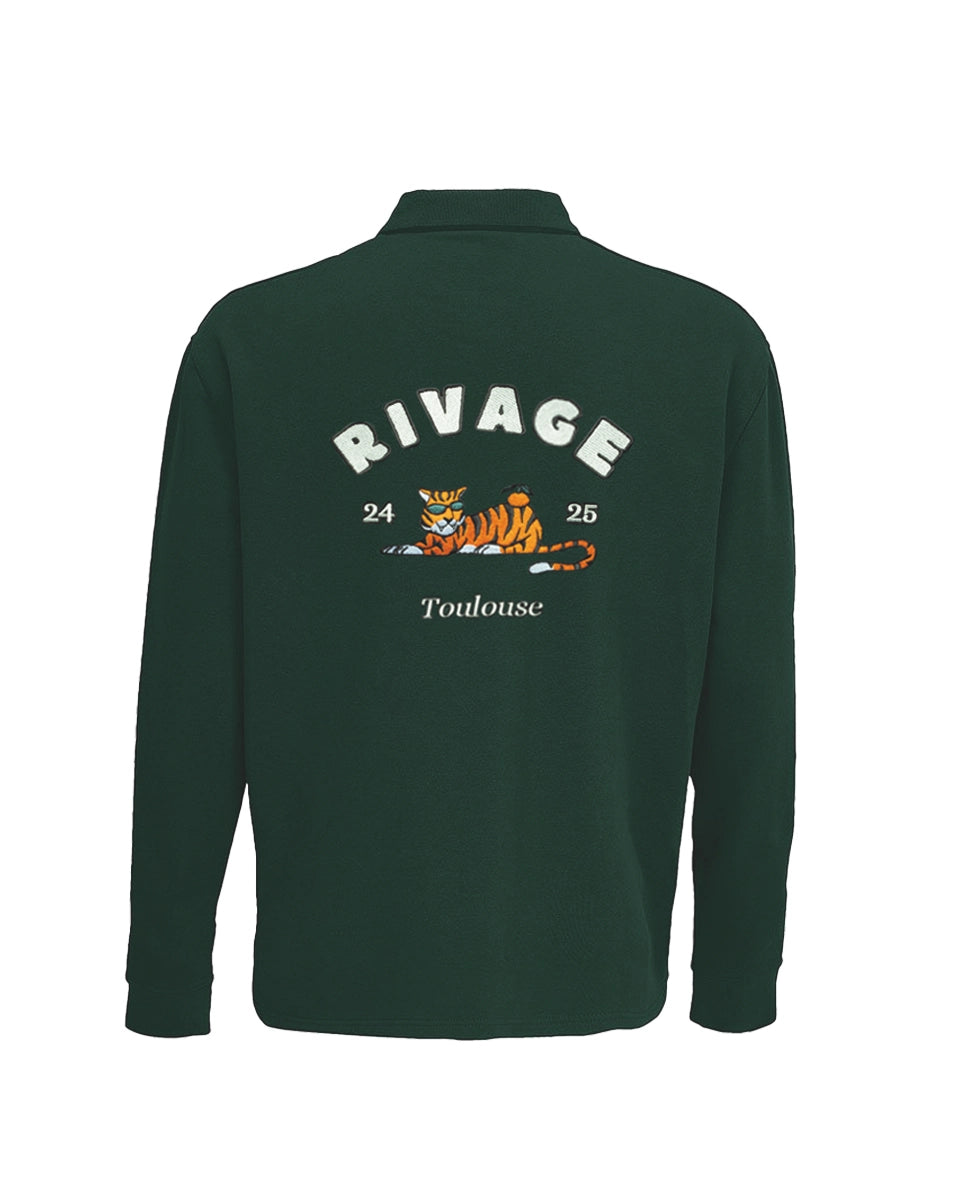 L’Alfred, sweat à col polo unisexe