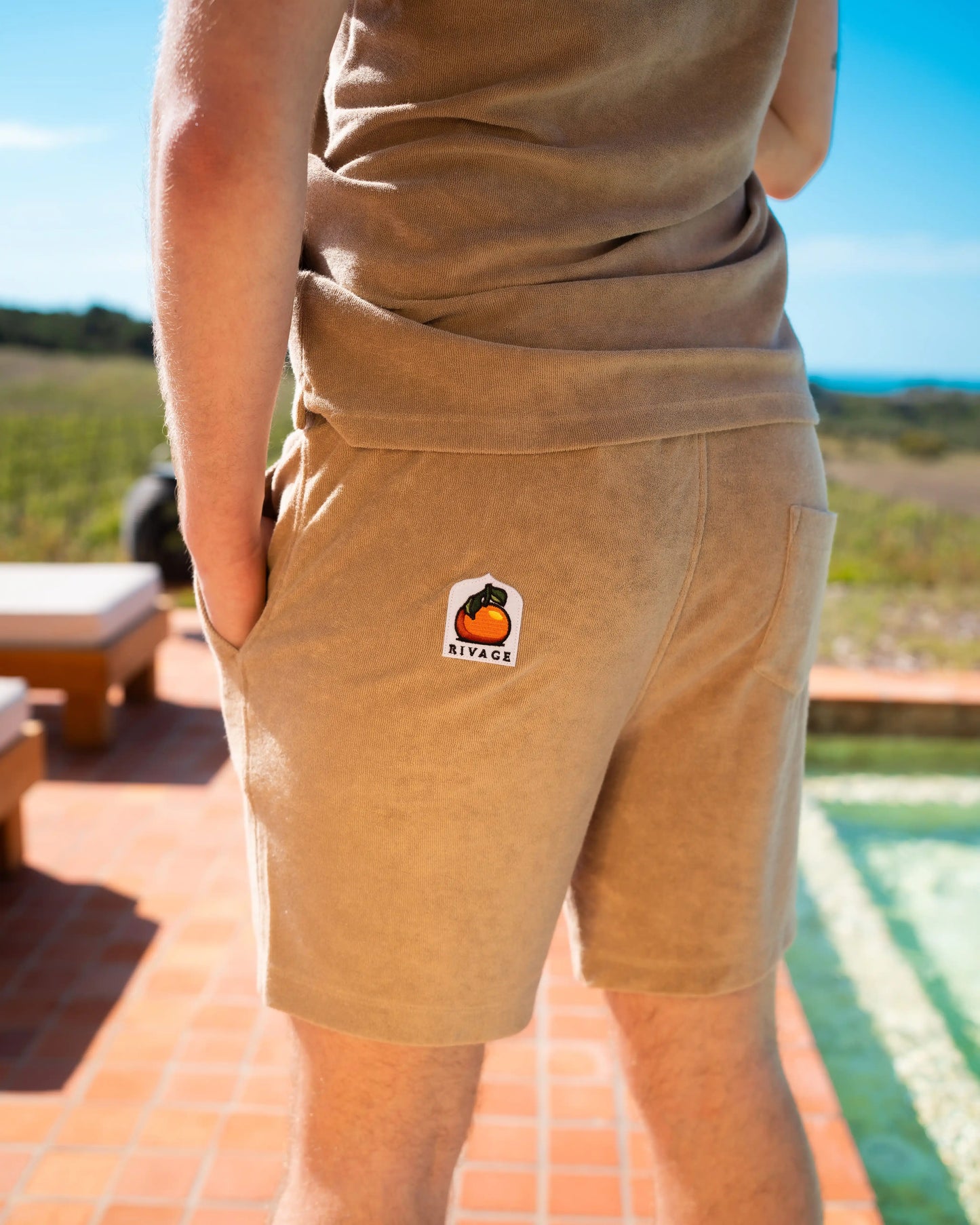 L'Optimiste, short unisexe